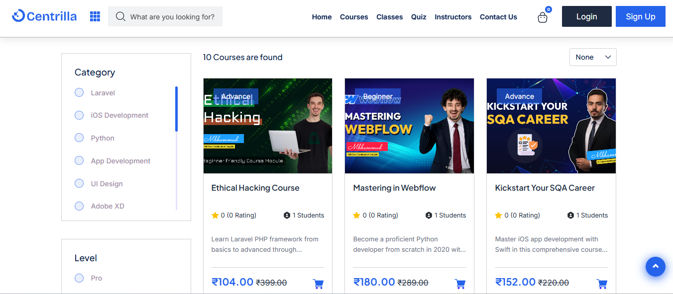 LMS Dashboard